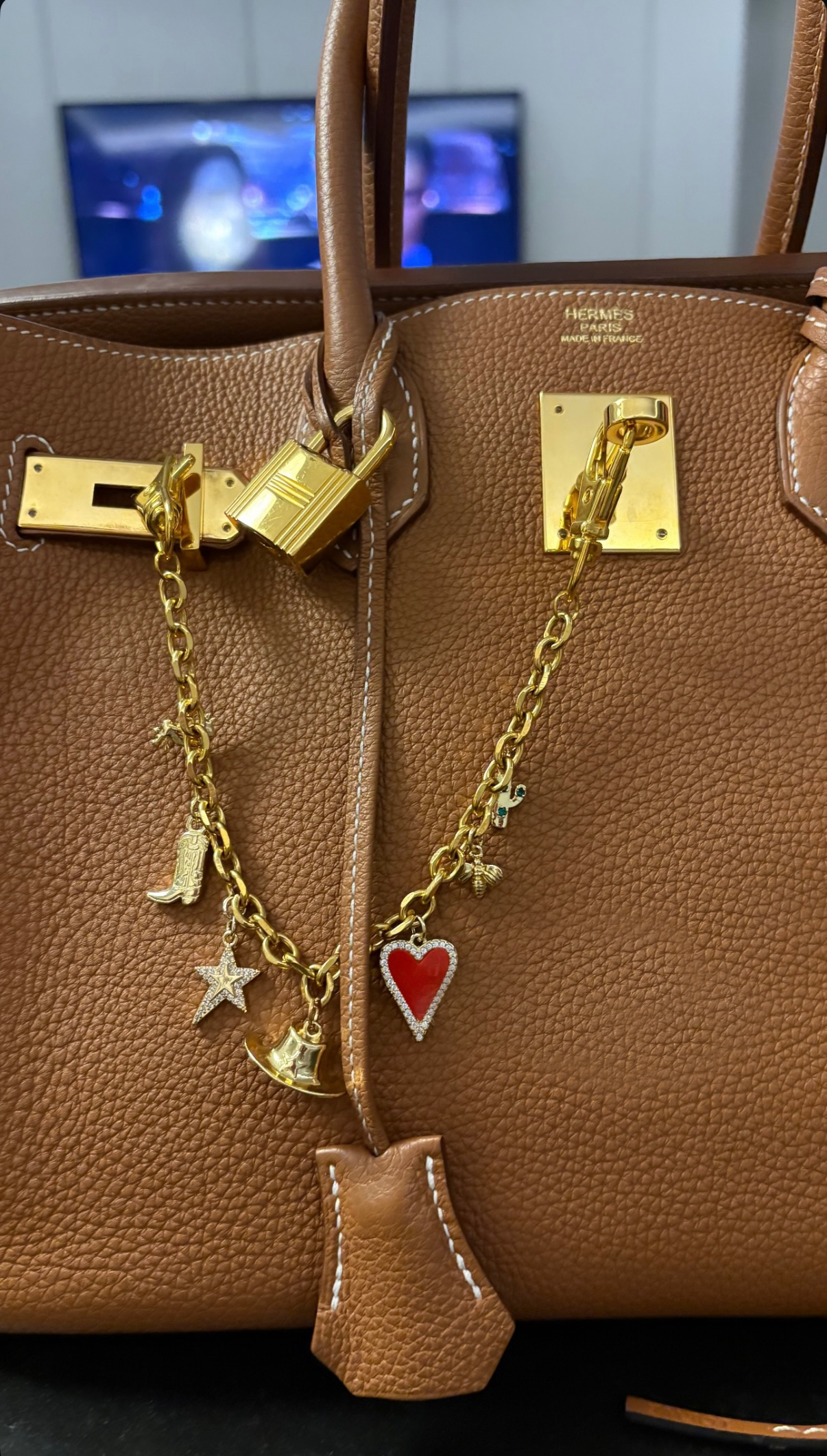 hermes birkin bag charm bag charms