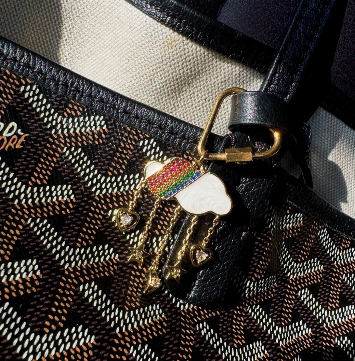 goyard bag charm 