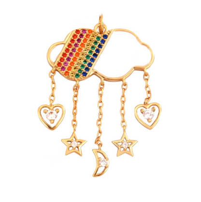 colourful bag charm bag charms

